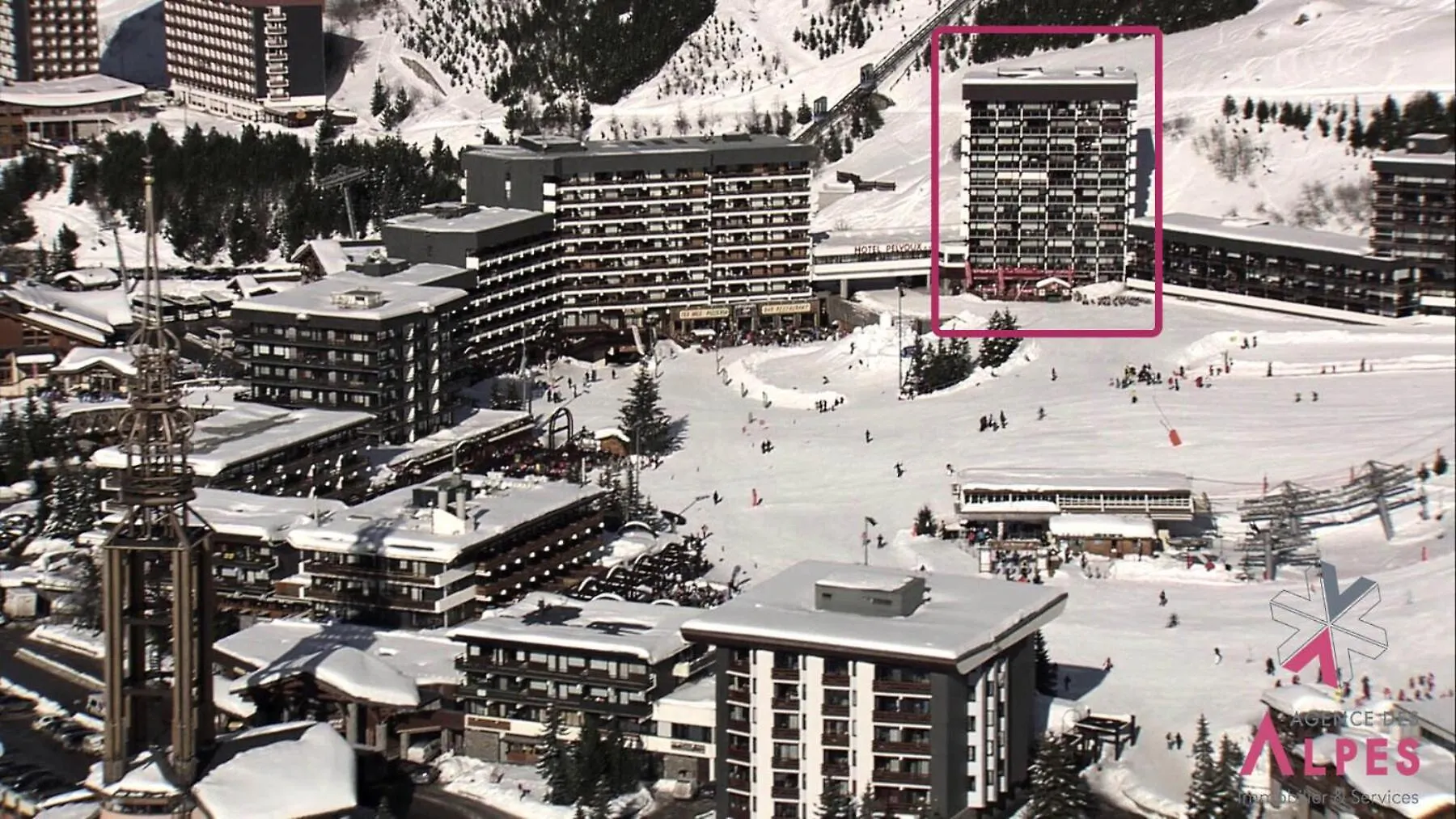 Residence Pelvoux - Appartement Pour 8 Au Coeur Des Menuires Et Ski Aux Pieds Mae-4394 Saint-Martin-de-Belleville Apartment
